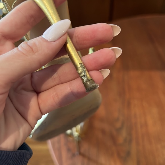 Casadei Gold Heels - Picture 6 of 7